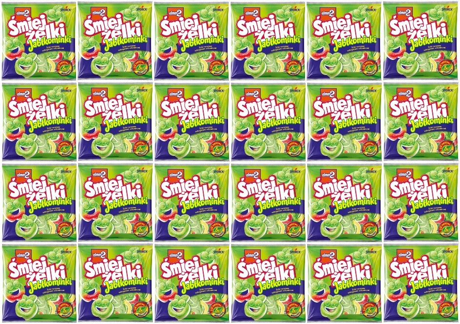 Levně 24x 90 g NIMM2 Jablkominky Karton