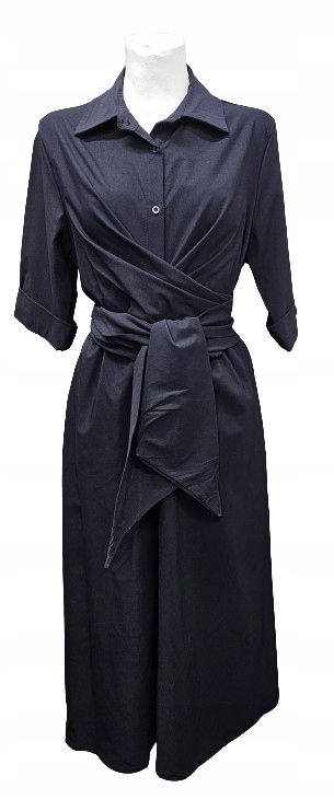 Elegantní Šaty Šmizjerka 2v1 Oversize & Wrap- Sun Sun Premium Italia