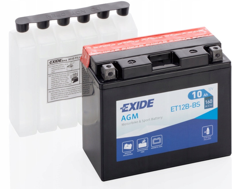 

Exide Bike 12V 10AH YT12B-BS ET12B-BS