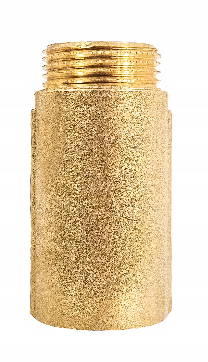 PRZEDŁUŻKA WYDŁUŻKA ZŁĄCZKA MOSIĘŻNA Ø 3/4" CALA DN20 MOCNA DŁUGOŚĆ 50 mm Stan opakowania oryginalne