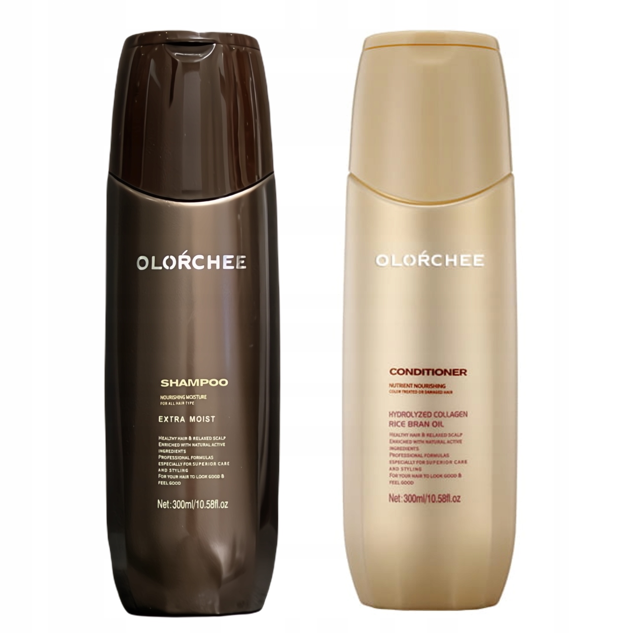 Olorchee Extra Moist Collagen Szampon Odżywka Nawilżająca Do Włosów 2x300ml