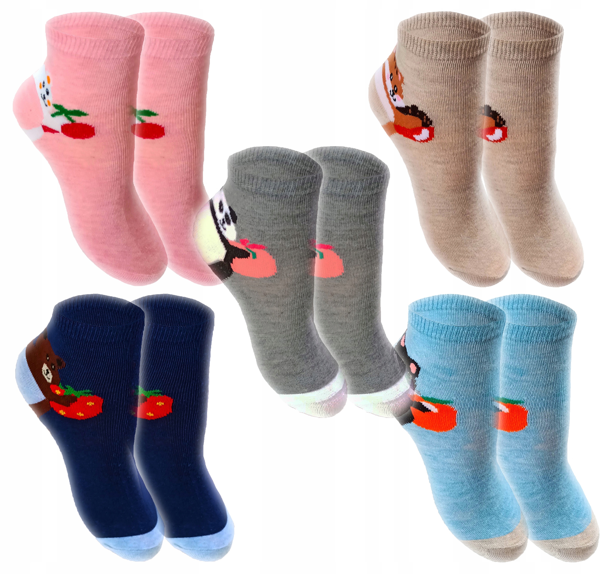 

Skarpetki Dziecięce Dziewczęce 5PAK rozmiar 23-26