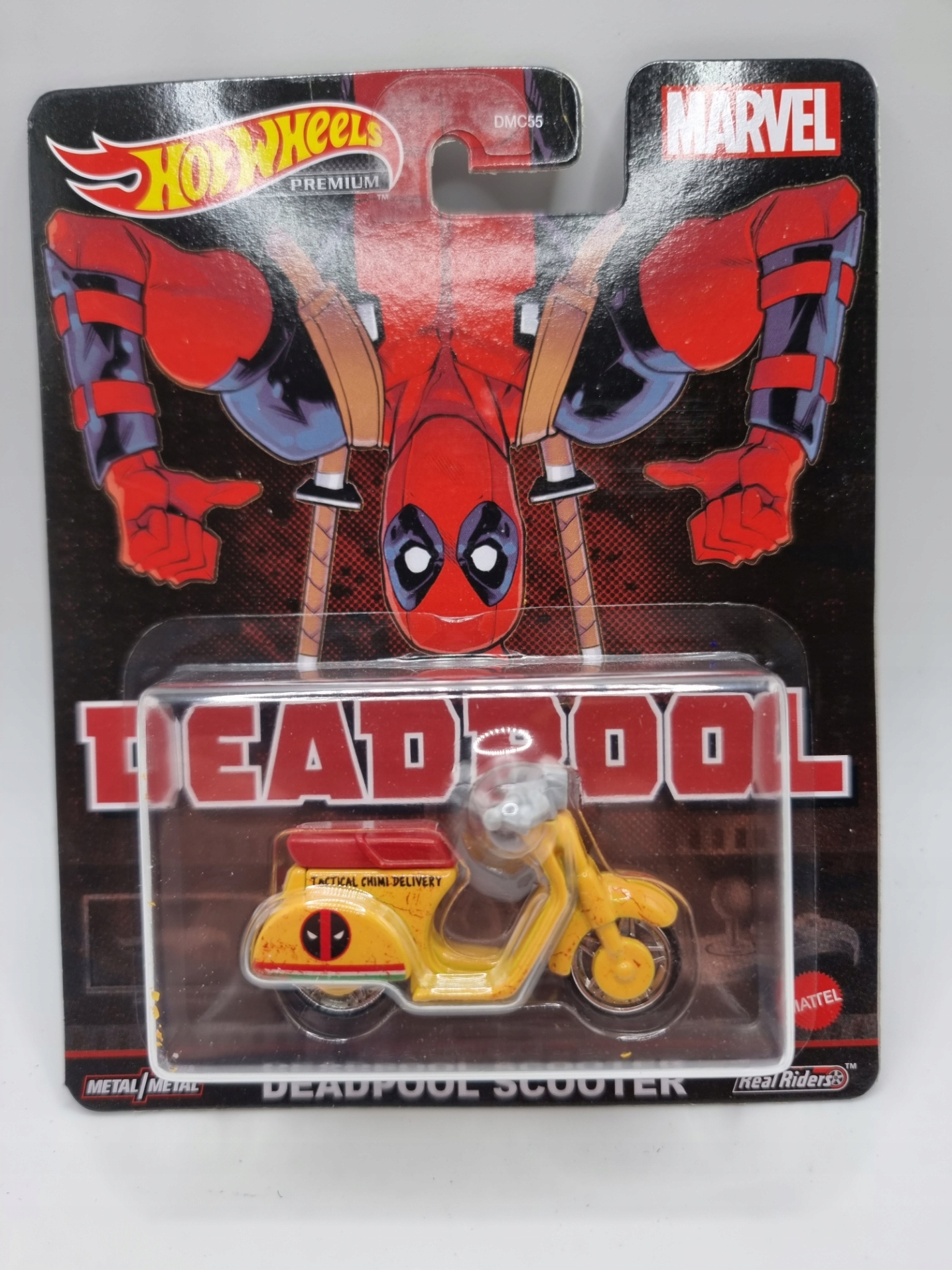 

Hot Wheels Deadpool Scooter Marvel Premium