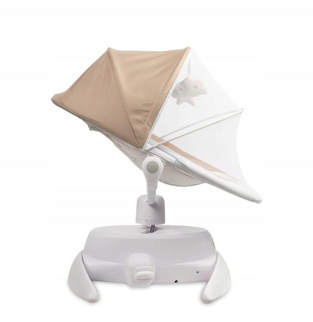 OPTI Caretero Bujaczek leżaczek elektryczny do 9 kg - Brown Waga produktu z opakowaniem jednostkowym 15 kg