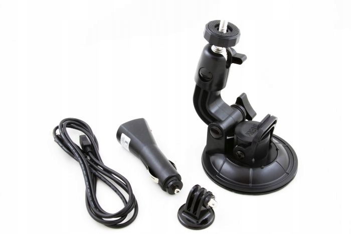 Zestaw samochodowy ŁADOWARKA UCHWYT GoPro HERO 3+