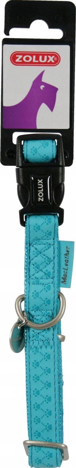 

Zolux Mac Leather obroża 25mm turkus