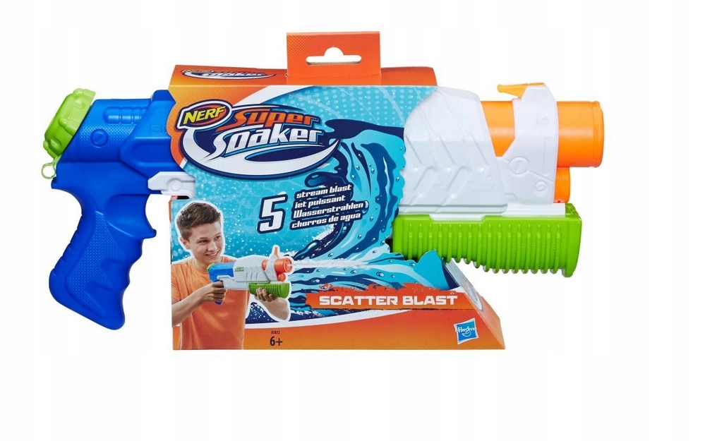NERF Pistolet na wodę Scatter Blast Super Soaker