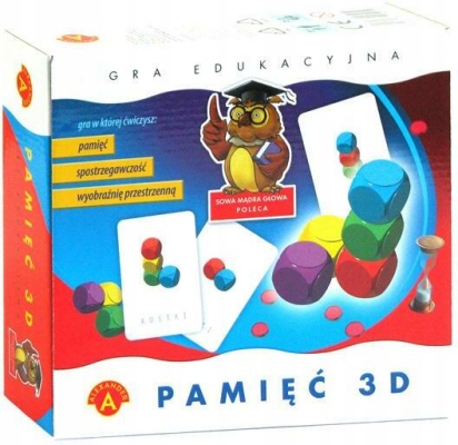 Pamięć 3D Gra logiczna Alexander Typ Podstawa