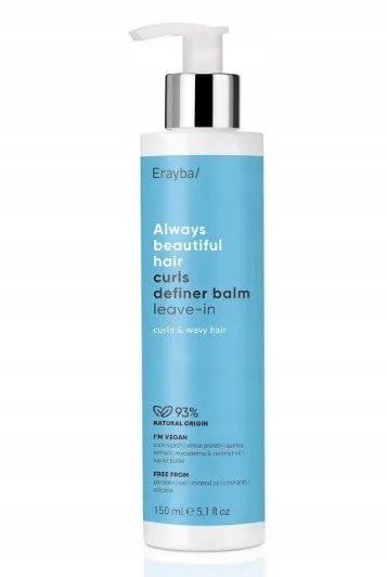 Krem do loków, Curls Balm Definer, Odżywka w kremie do włosów z lokami.