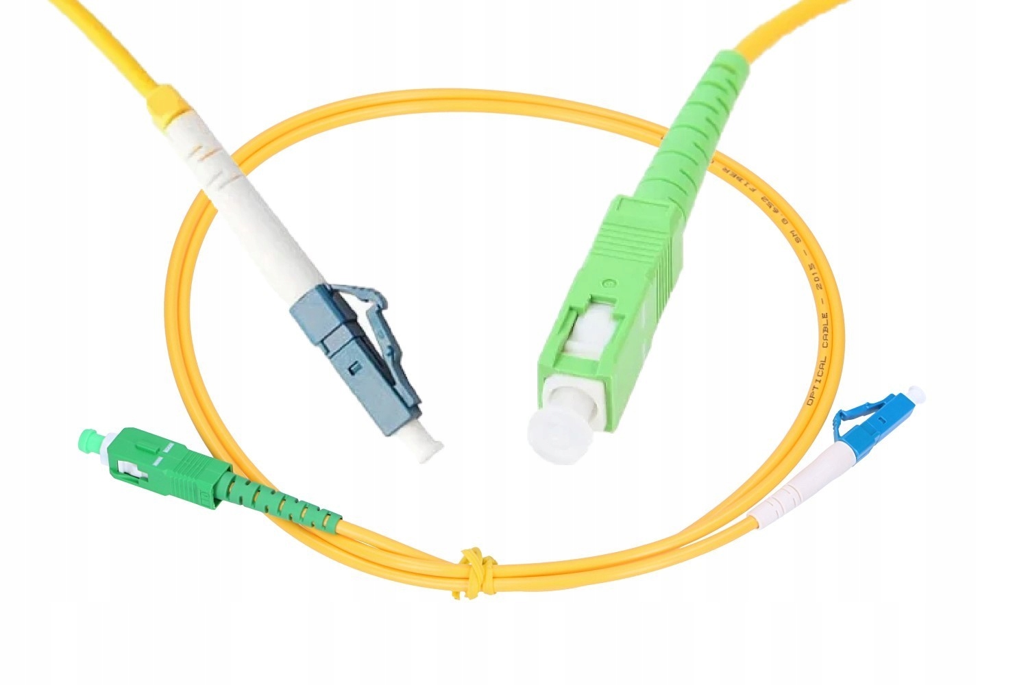 Patchcord Extralink EX.2756 1 m żółty