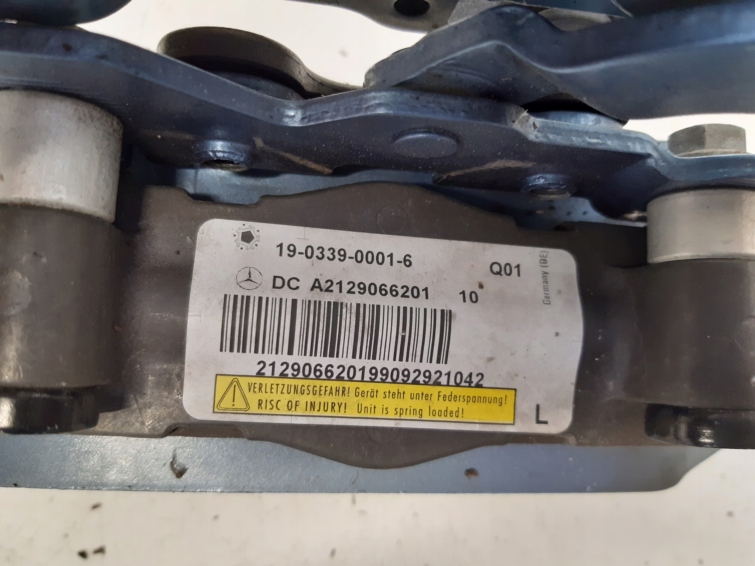 Cerniere cofano para 2129066201 Mercedes W212
