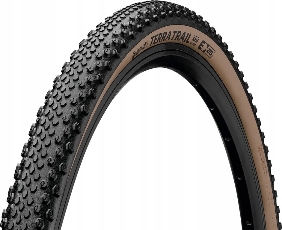 Opona Rowerowa Continental Terratrail Sw 28" (45-622) Czarno-brązowa