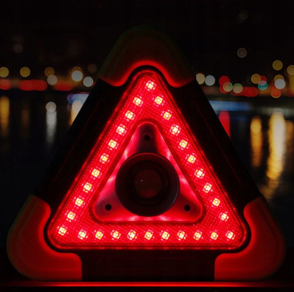 TRÓJKĄT OSTRZEGAWCZY LED LAMPA LATARKA Power Bank Producent Interlook