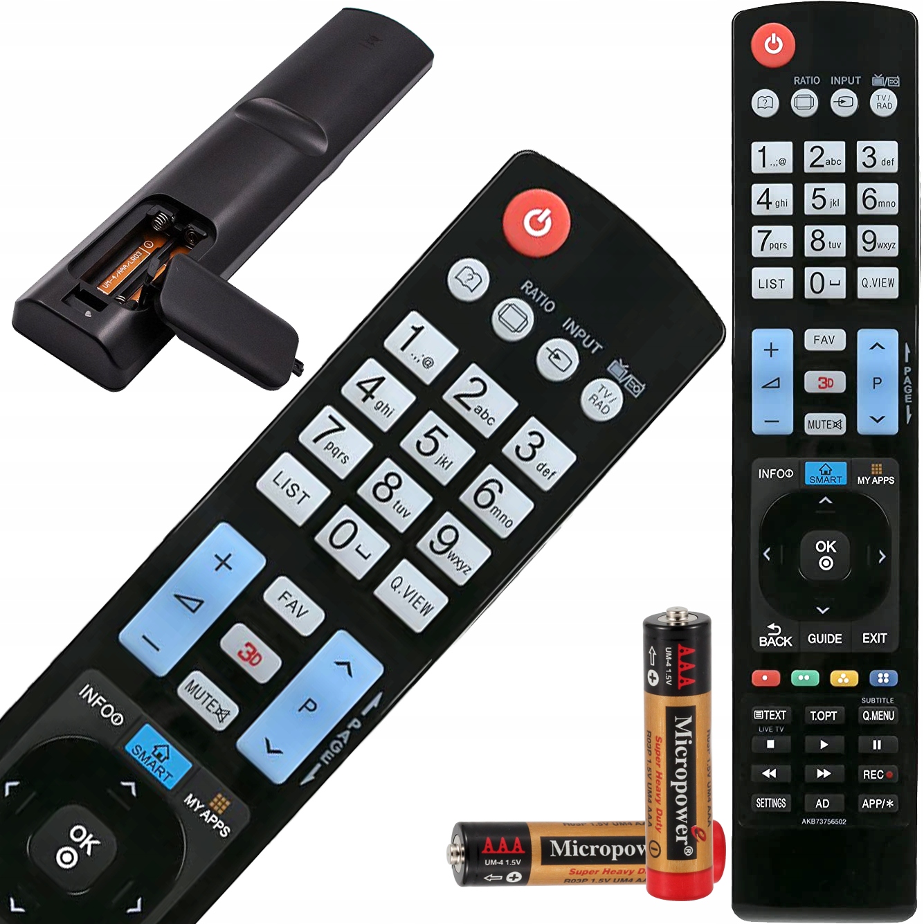 

Pilot Do Tv Lg Uniwersalny HD/UHD/4K/3D/SMART