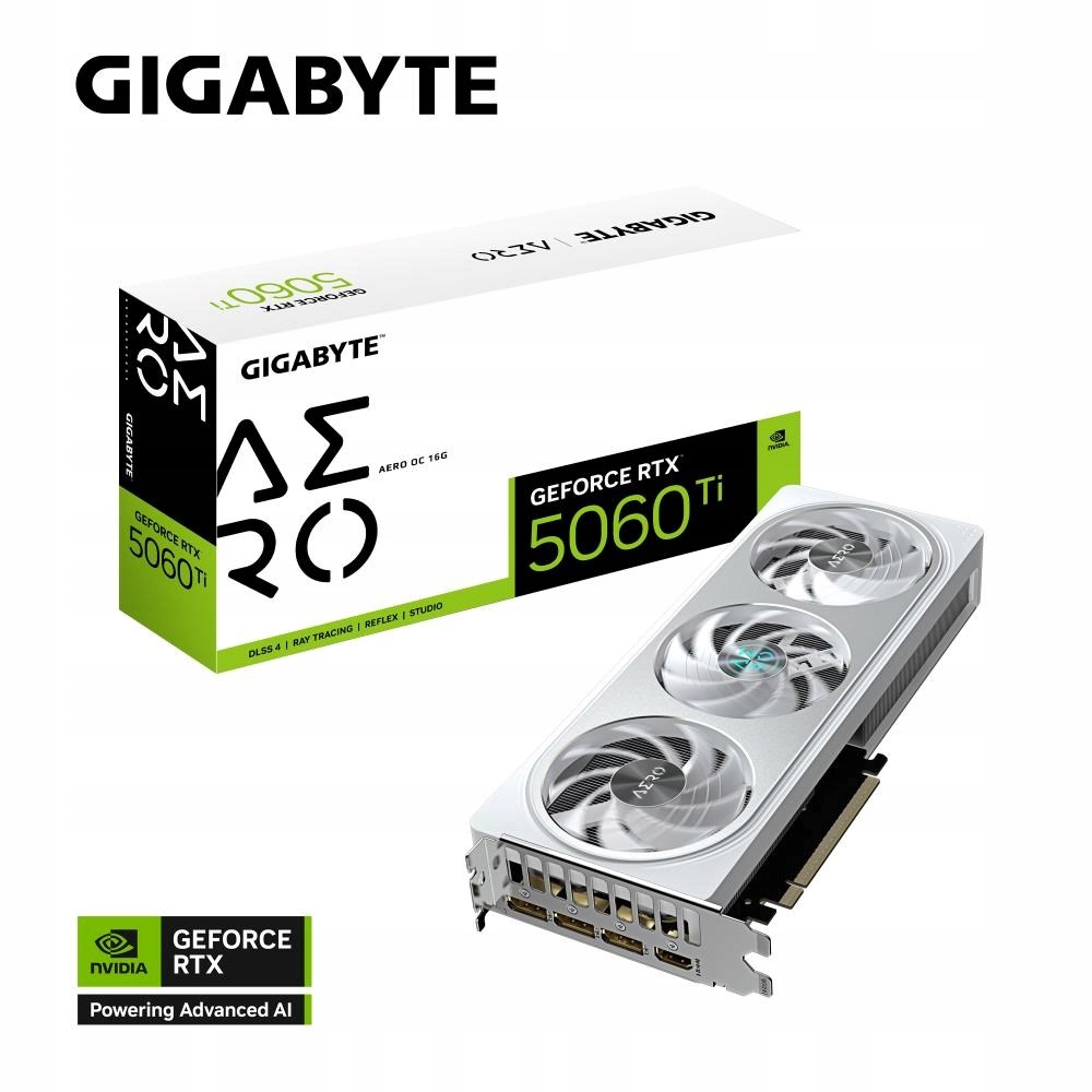 Gigabyte GeForce Rtx 5060 Ti Aero Oc 16GB GV-N506TAERO OC-16GD