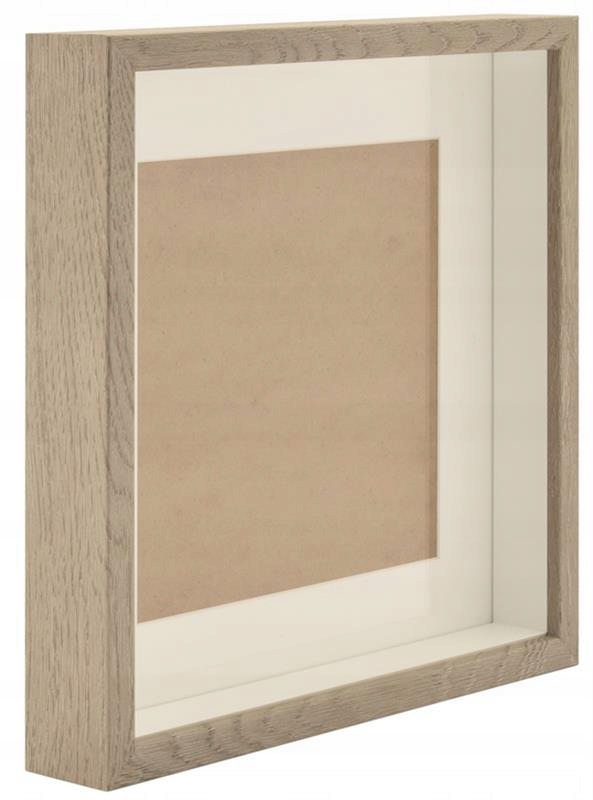 

Ramka Box dąb sonoma trufel 3D 30x30 cm na zdjęcia