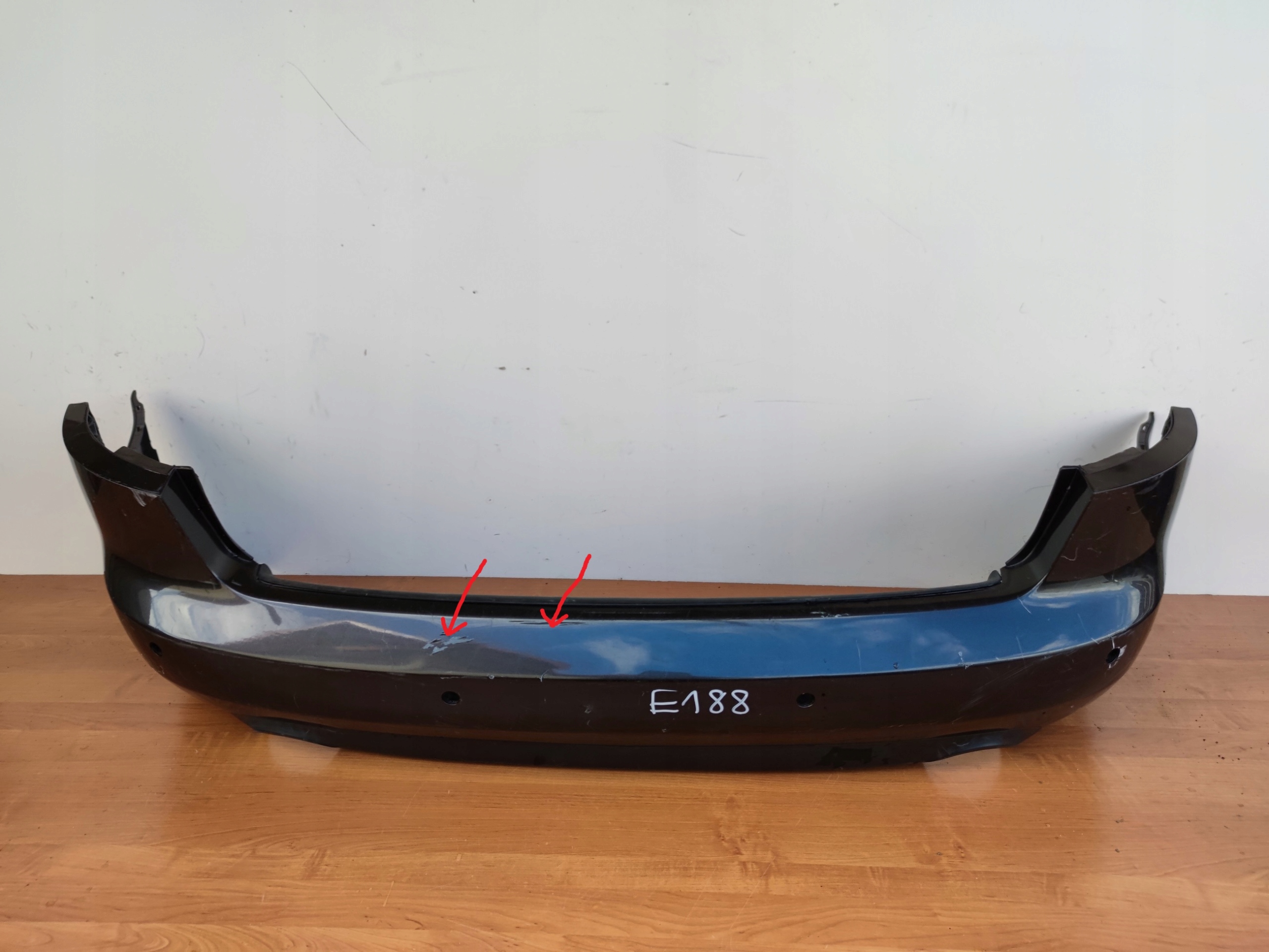 AUDI A4 B7 KOMBI 8E9 STOSSSTANGE HECK + SPOILER UNTER KUGELKOPF