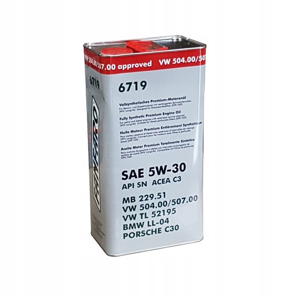 

Fanfaro Vw 6719 504 507 00 5W30 olej silnikowy 5L