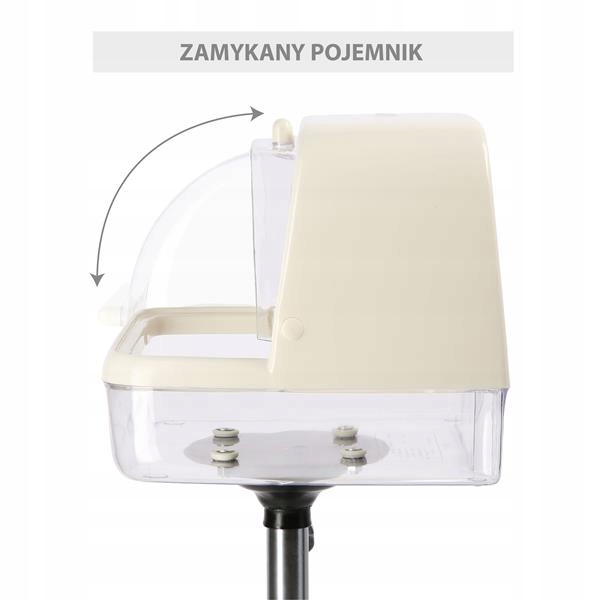 Stojak z pojemnikiem na magnezję + magnezja 900G Typ Magnezja