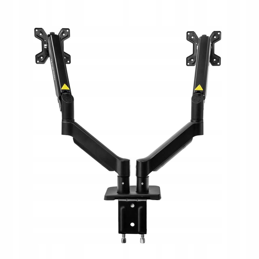 Držák na monitor 13-27″ stolní, dvě ramena, plynová pružina Vesa
