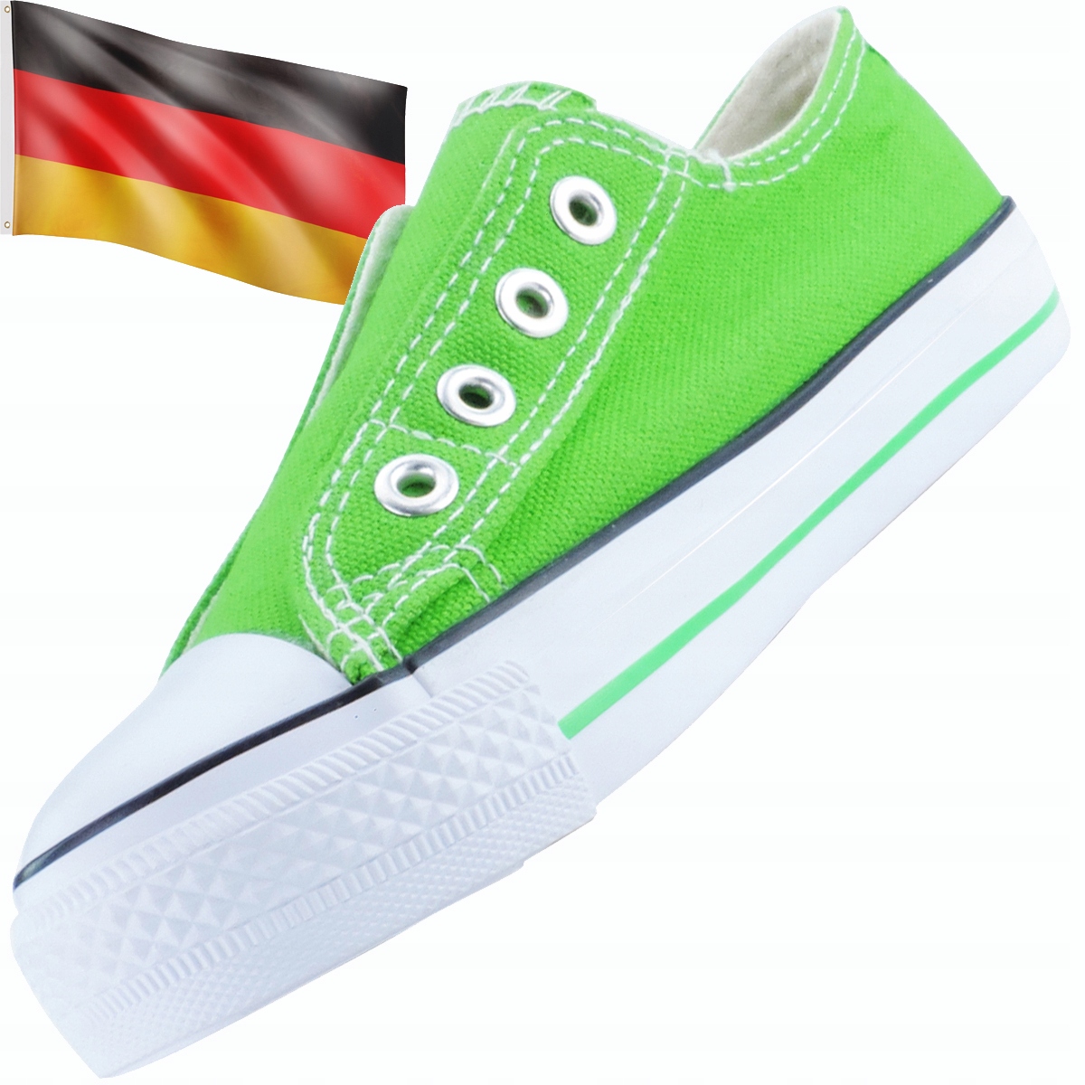 ОБУВЬ КРОССОВКИ ДЕТСКИЕ ГЕРМАНИЯ ЗЕЛЕНЫХ РОЗ: 30