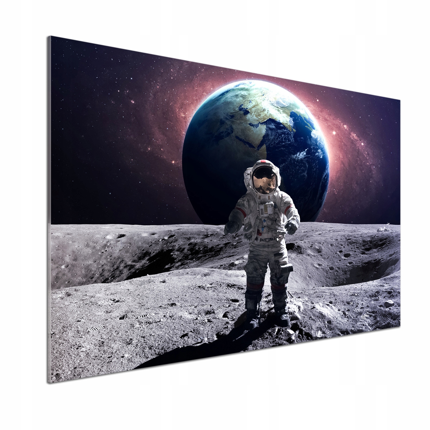 Dekoračný panel zo skla Astronaut 100 x 70 cm Lepidlo