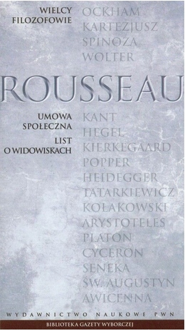Umowa społeczna. List o wid. Jean Jacques Rousseau