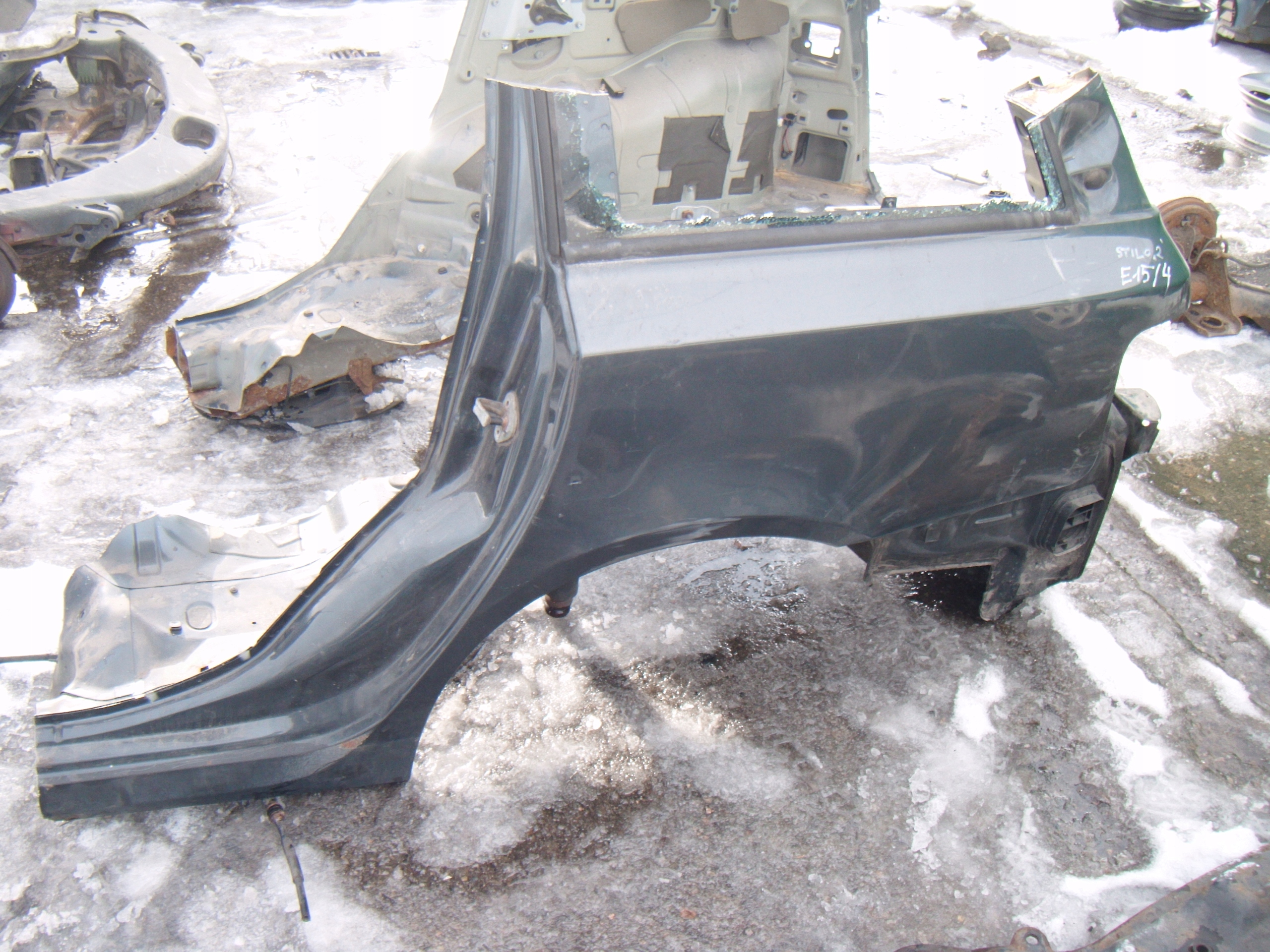 FIAT STILO KOMBI 2003-2007 ĆWIARTKA BŁOTNIK LEWY TYŁ LAK 675