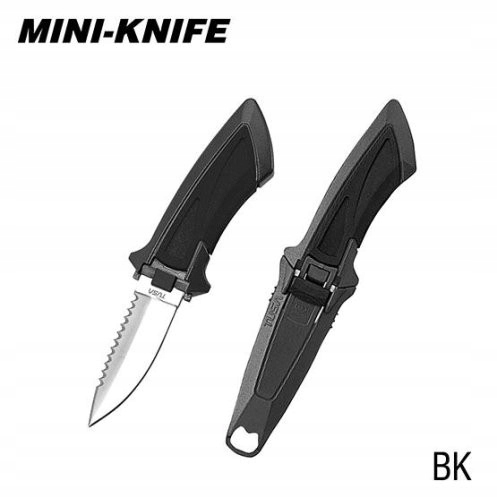 Nůž potápěčský Tusa Mini Knife FK-11 s tupou čepelí Bk