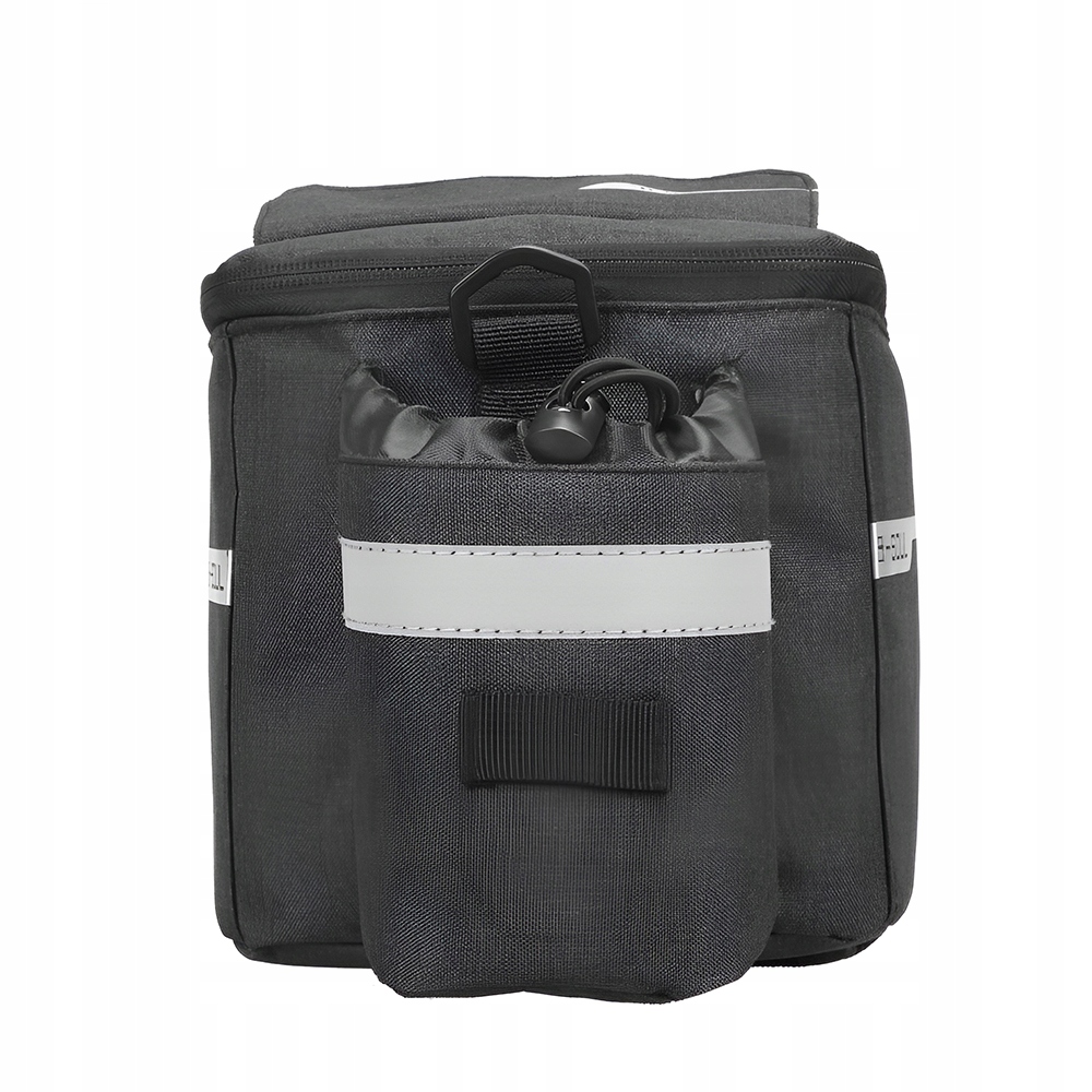 SAKWA ROWEROWA LODÓWKA TURYSTYCZNA TORBA TERMICZNA TYŁ NA BAGAŻNIK + PASEK Materiał dominujący poliester