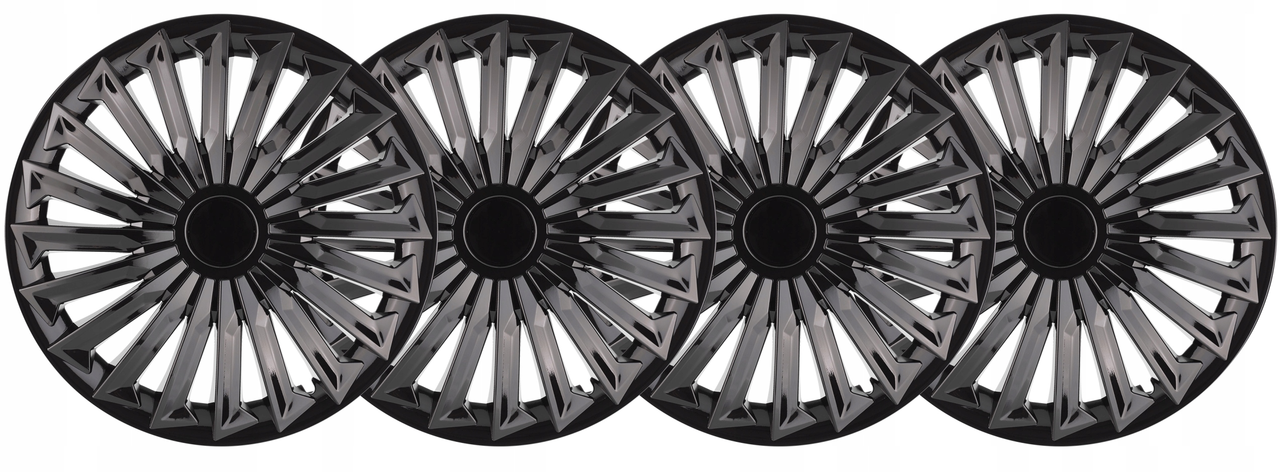 KOŁPAKI JESTIC JOY CZARNY POŁYSK 16 CALI EAN (GTIN) 5902249504323