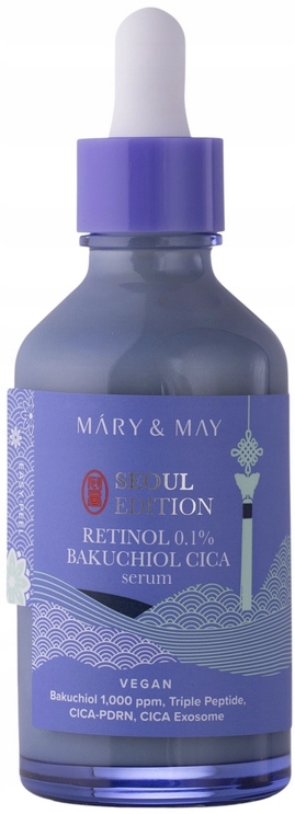 Mary&May Retinol 0,1% Bakuchiol Cica Serum Napínací sérum, lifting 80 ml