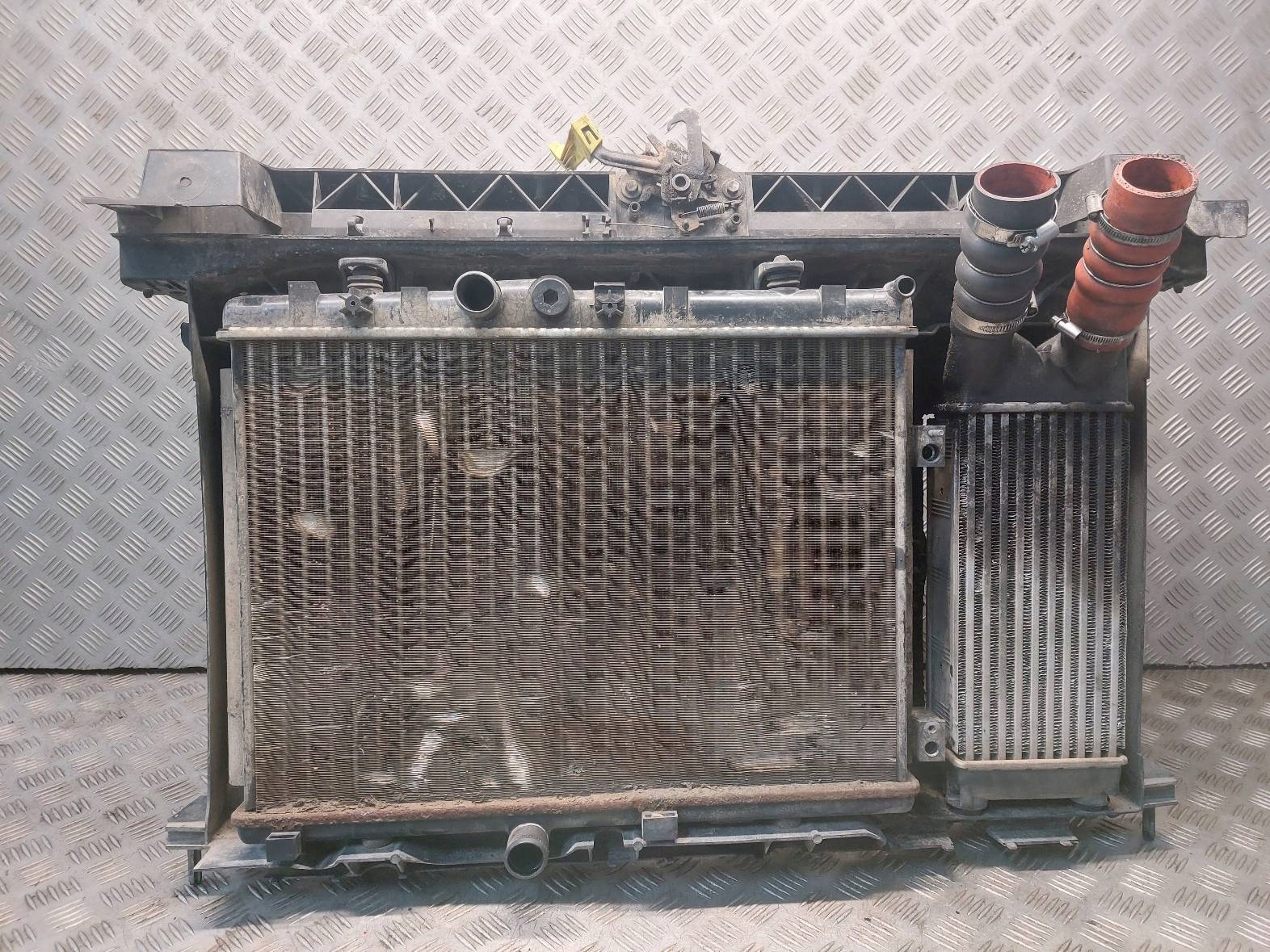 radiator support core panel KOMPLET of radiators BERLINGO II 9680544280