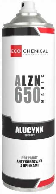 

Ecochemical Preparat ALZN650 Alucynk srebrno-szary