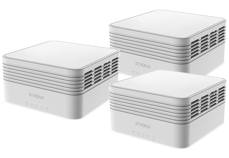 Strong sada 3 Atria Wi-Fi Mesh Home Trio Pack AX3000/ Wi-Fi 802.11a/b/g/n/a