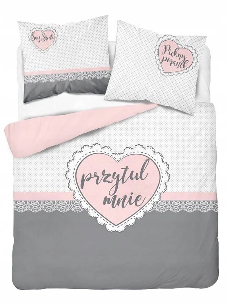 Darčeková Posteľná Bielizeň Na Svadbu Objímte Ma Snívajte Sladko Krásne Ráno 200x220