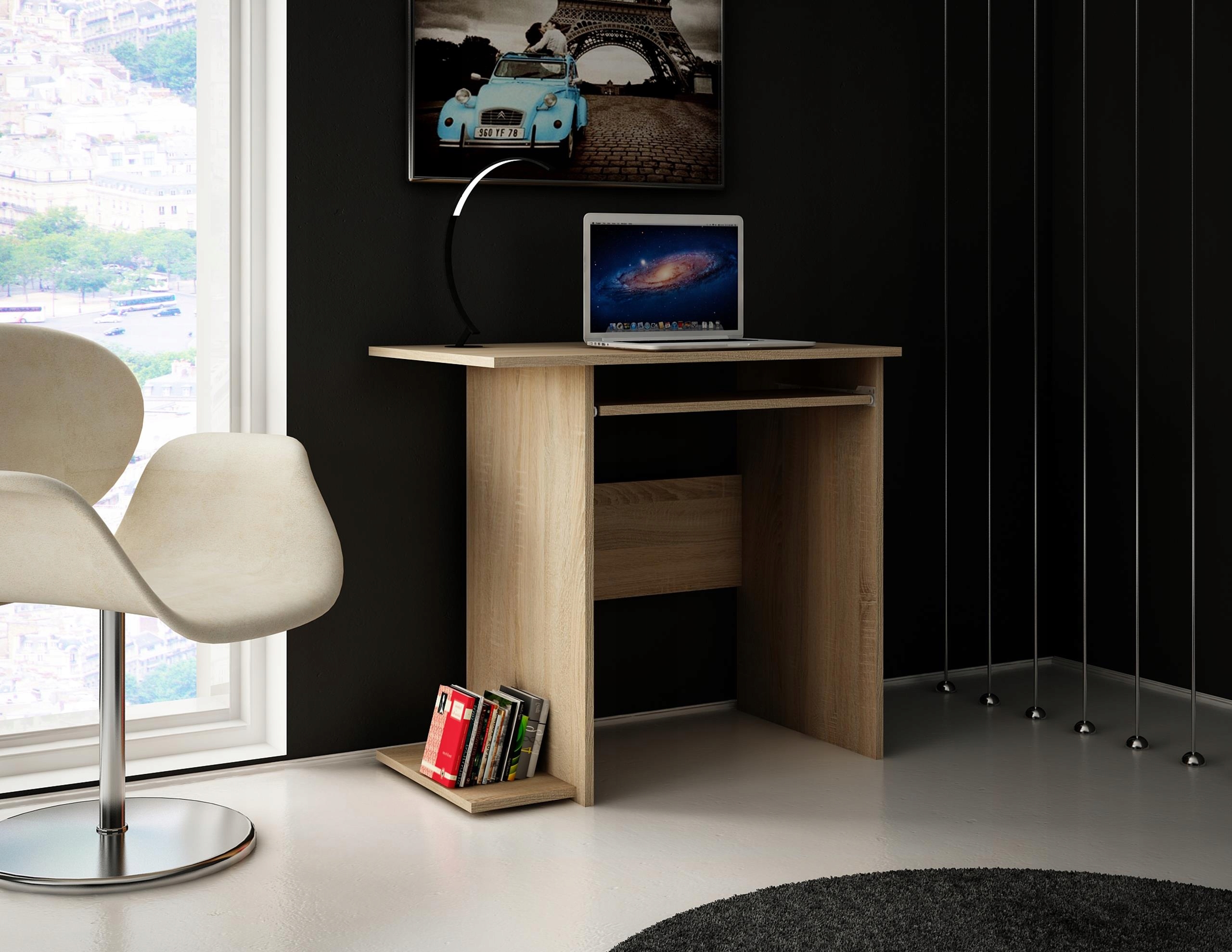 Biurko B5 SONOMA półka pod klawiaturę lewe prawe ROB Marka Matkam