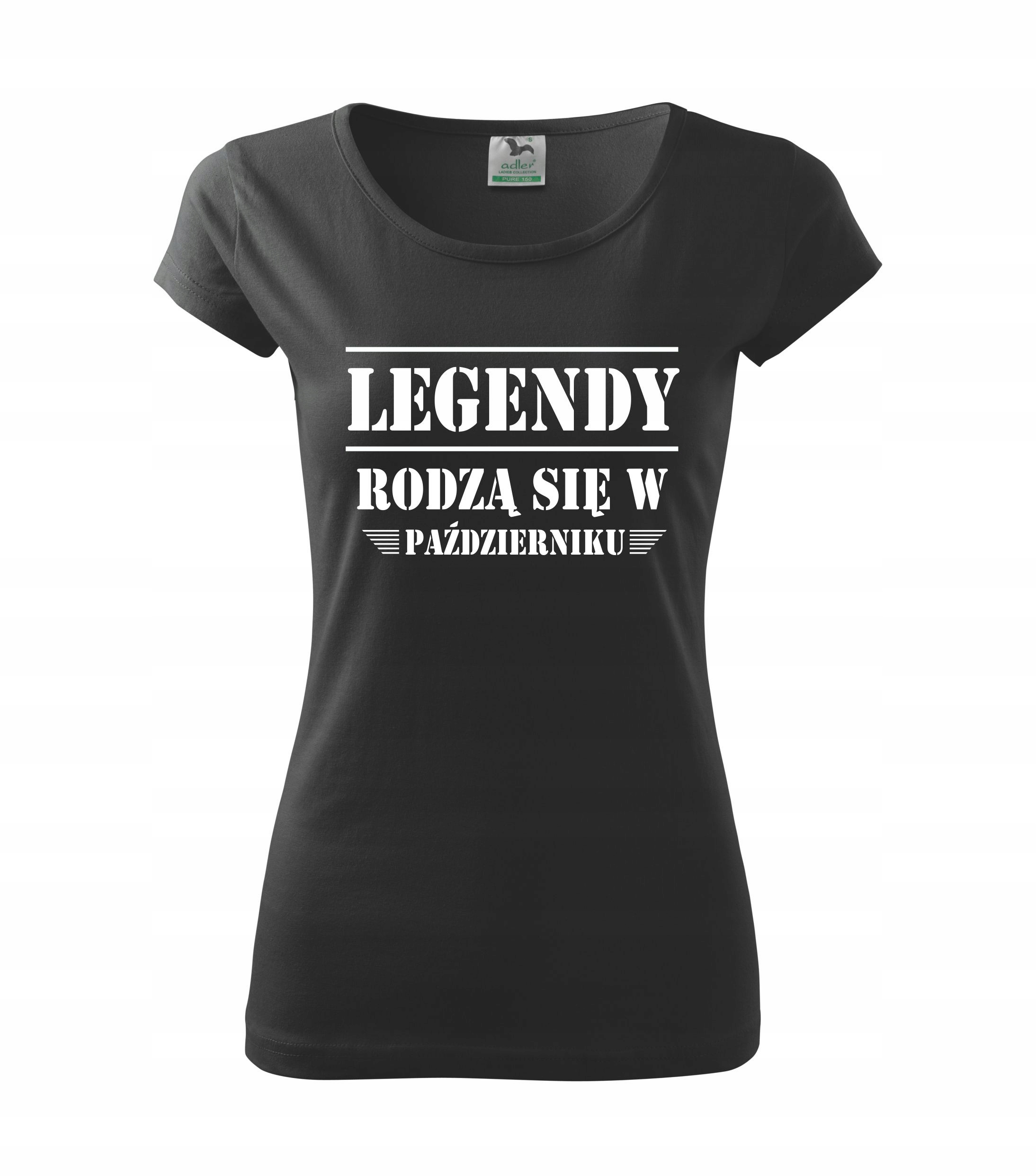 

Bluzka urodziny legendy rodzą się w październiku S