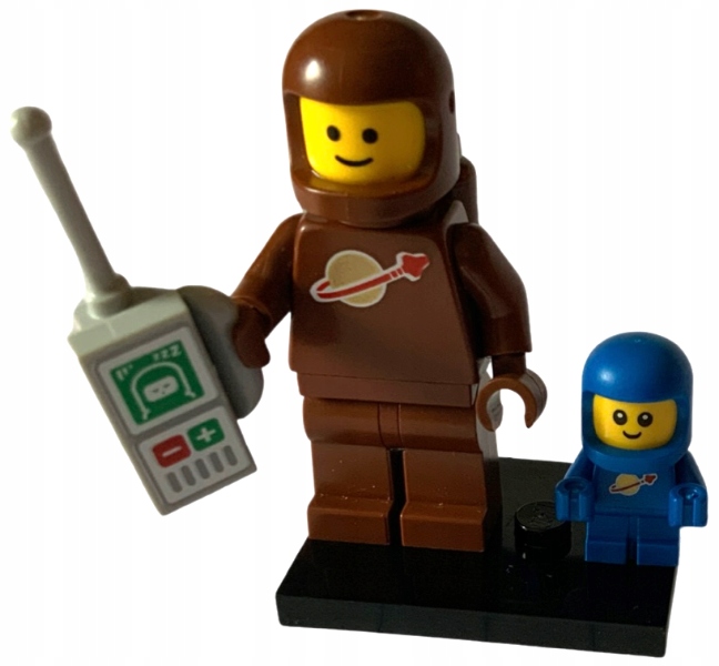 Lego col24-3 Minifigures 24 Astronauta Kosmonauta S Dítětem Nový Sáček