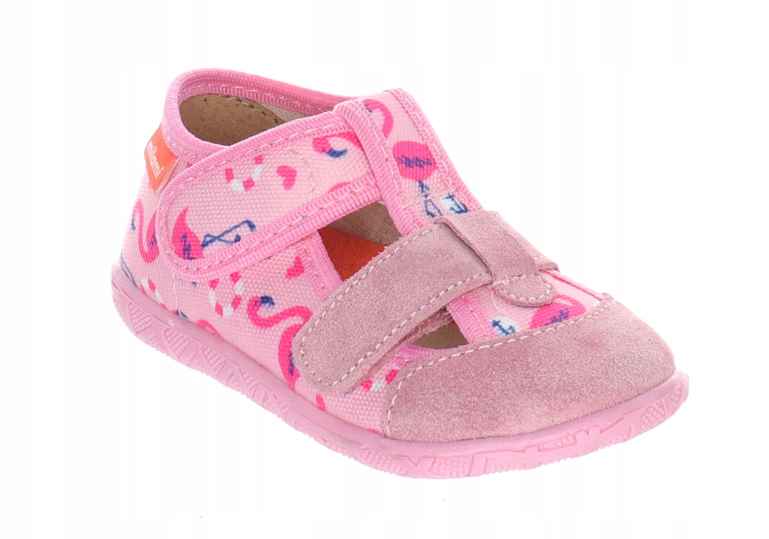 Kapcie, buty dziecięce Milami 118-BR-79-PINK
