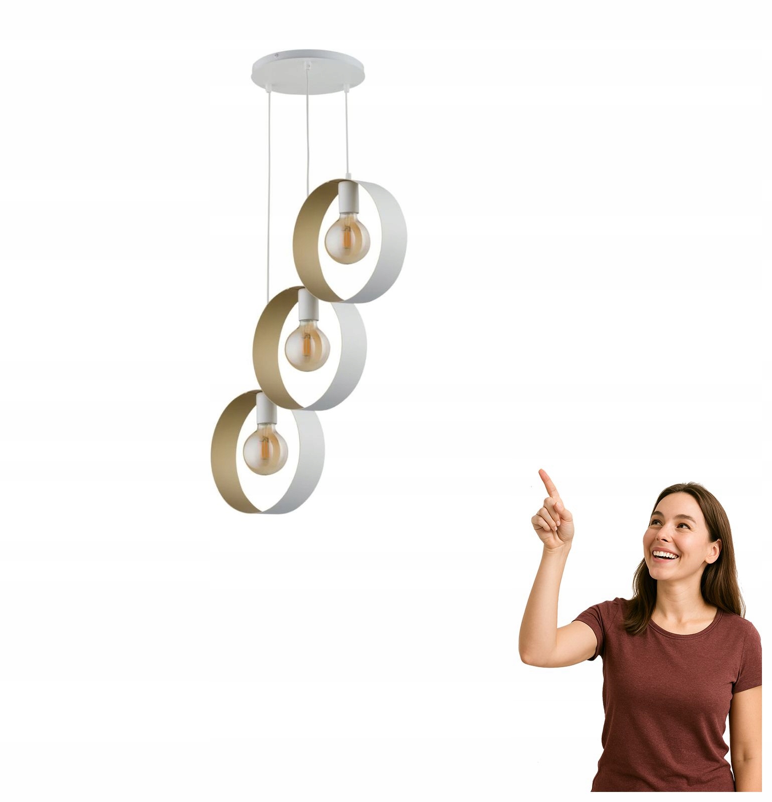 Závesná lampa Happy 3 32291 Sigma Lighting