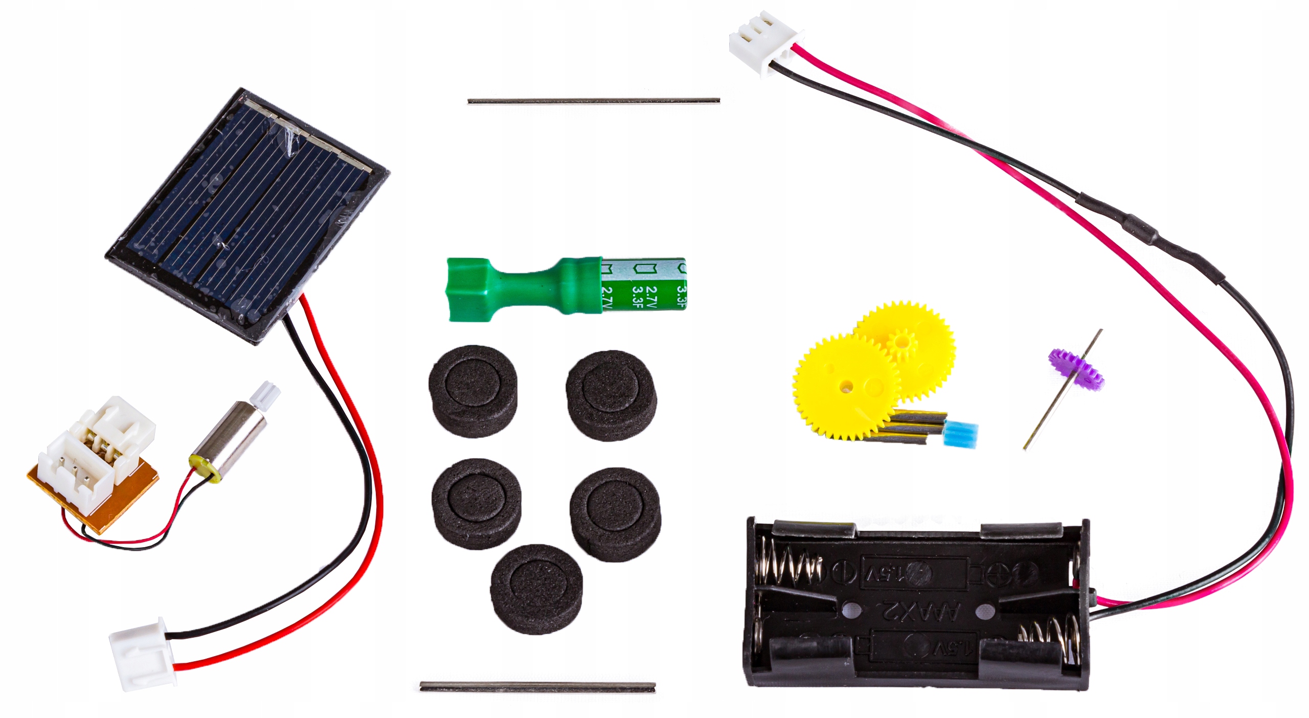 Zestaw Solarny Robot Statek Samolot do składania Rodzaj do zbudowania