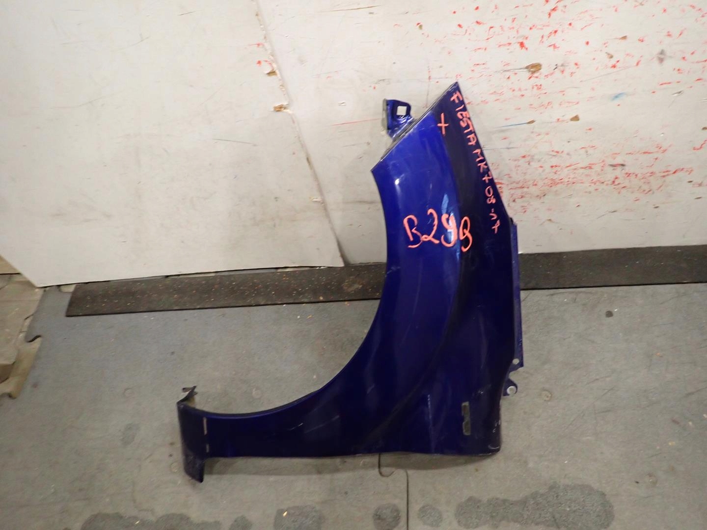 fender front front left FORD FIESTA MK7 2008-2017