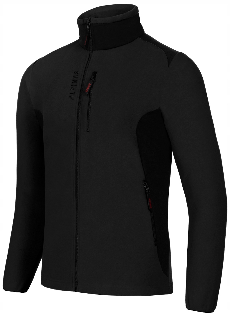 Fleecová Mikina Pánská Mikina Fleecová Alpinus Caen II 100 XXL