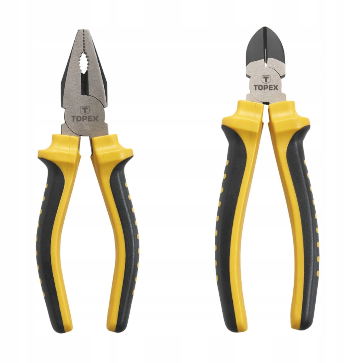 ZESTAW SZCZYPIEC KOMBINERKI BOCZNE 180 mm TOPEX