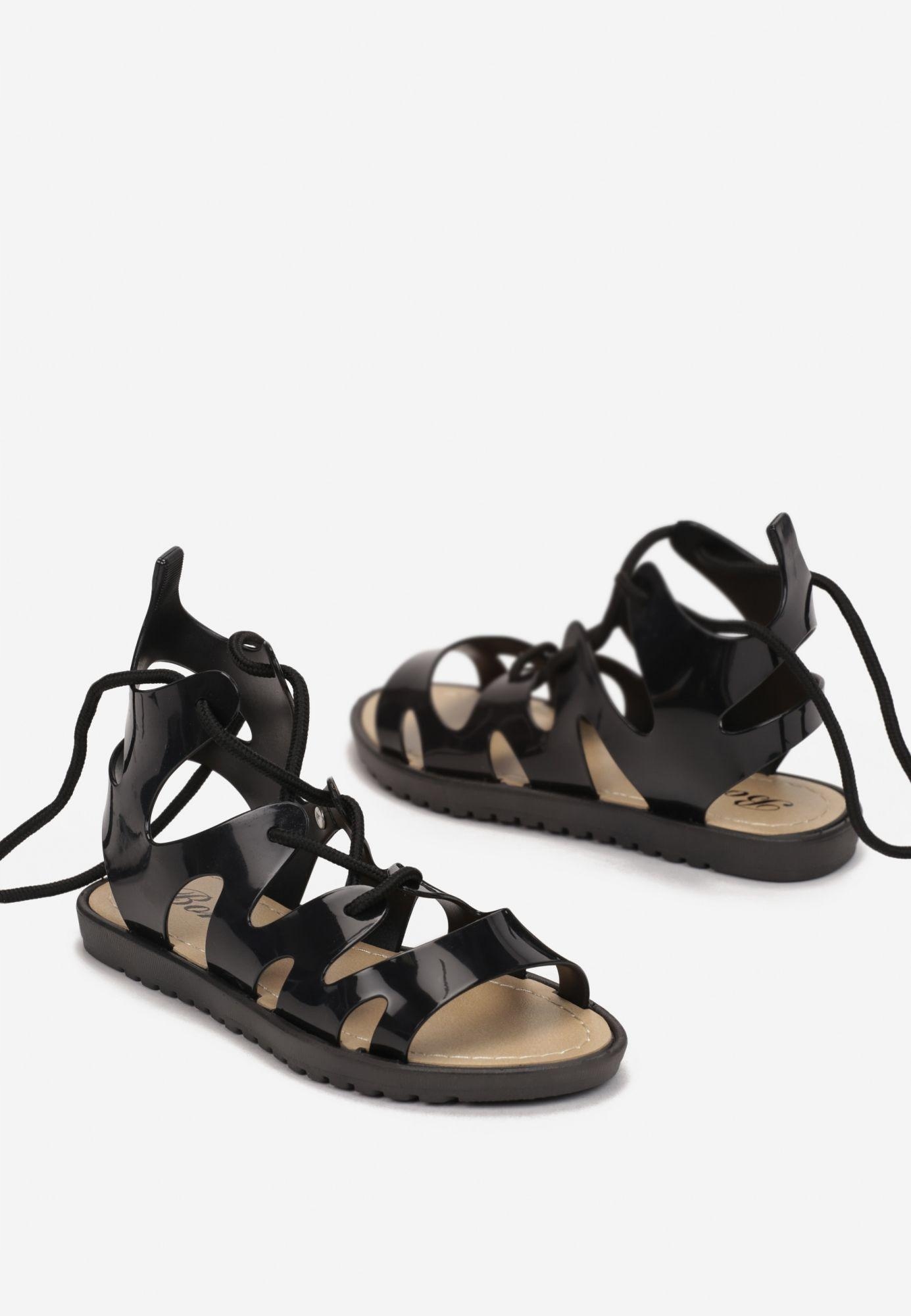 

Born2Be Czarne Sandały 30 Guma Casual