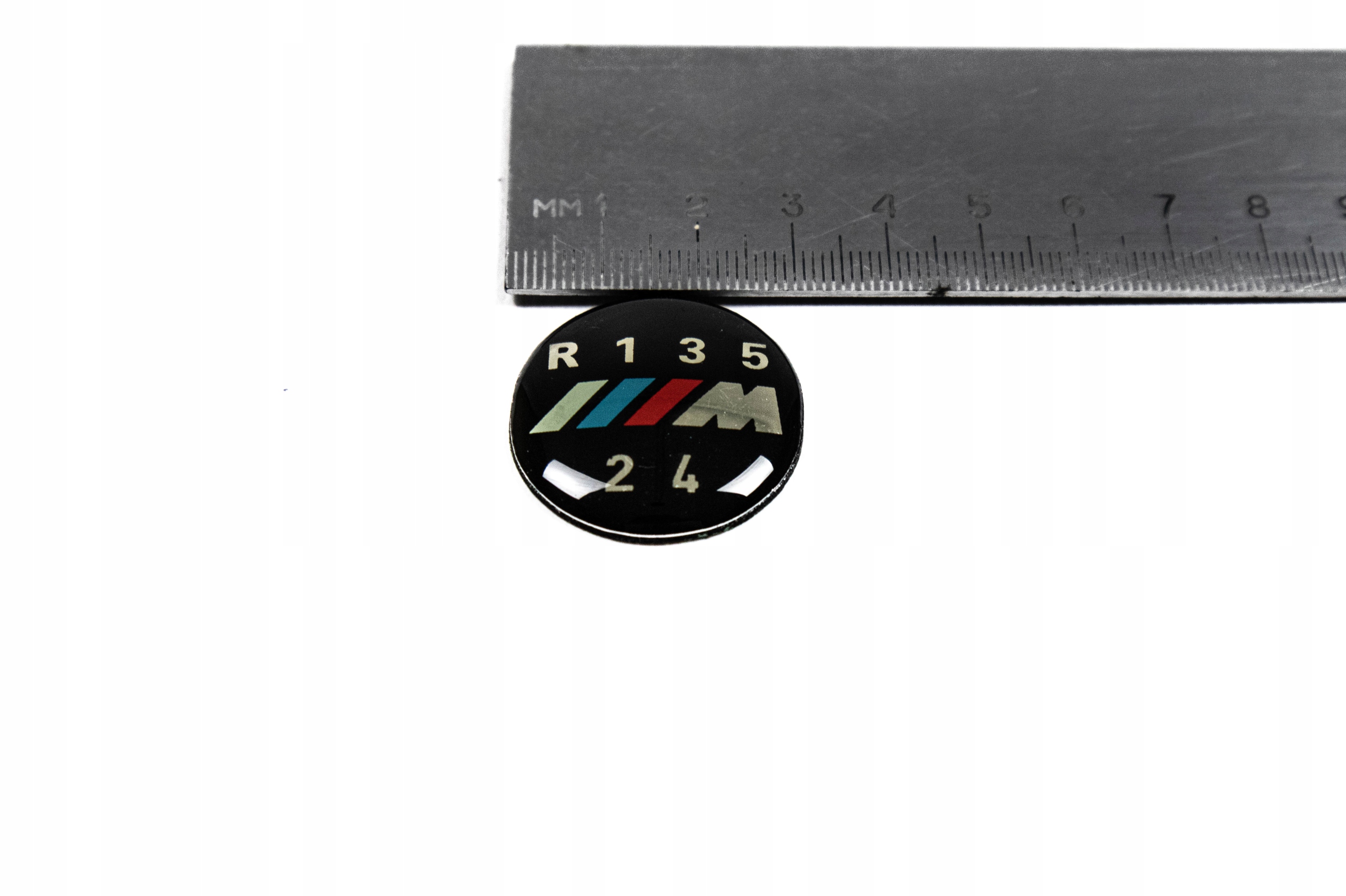 naklejka nalepka na gałka zmiany biegów BMW M 5 Producent Inny