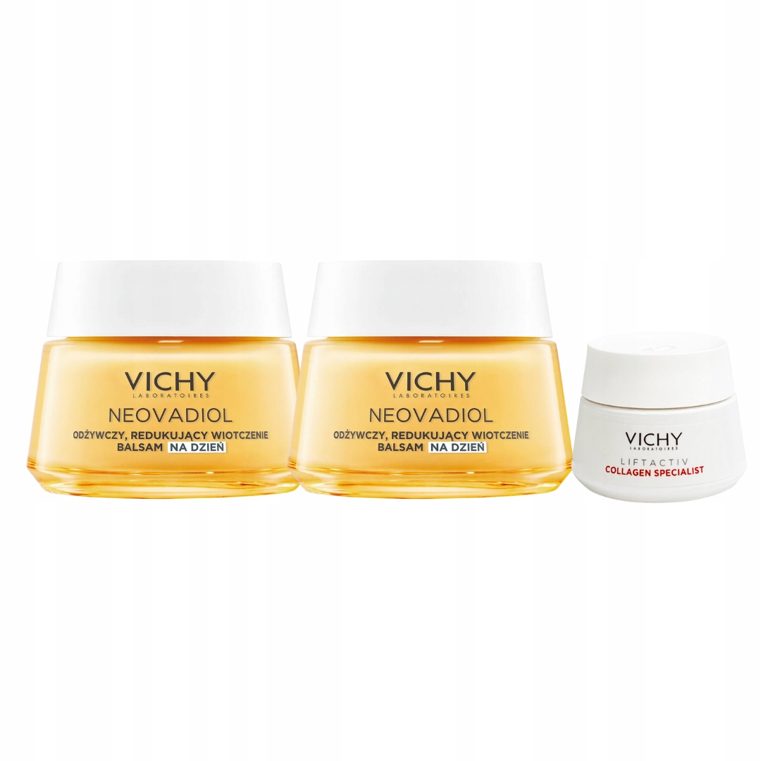 Zestaw Krem balsam nawilżający na dzień Vichy Neovadiol Magistral 2x50ml