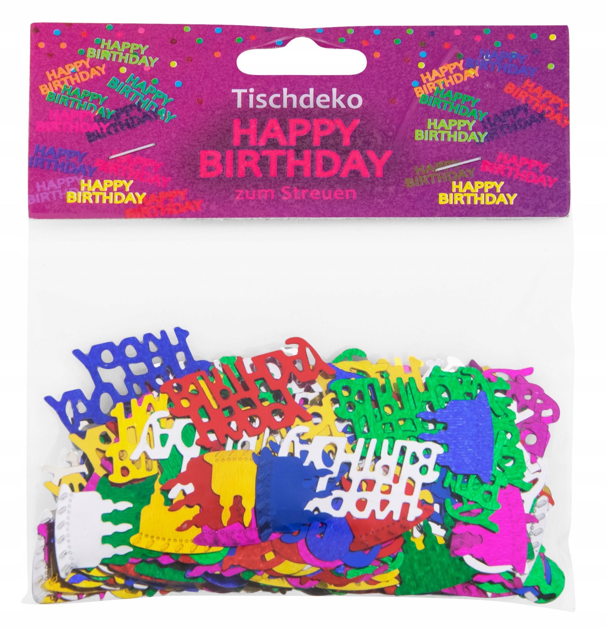 

Konfetti Dekoracja Happy Birthday