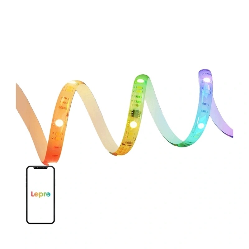 Lepro SW1 Led pásik Rgbic Wi-Fi Bluetooth Vodotesný záhradný IP65 10 m
